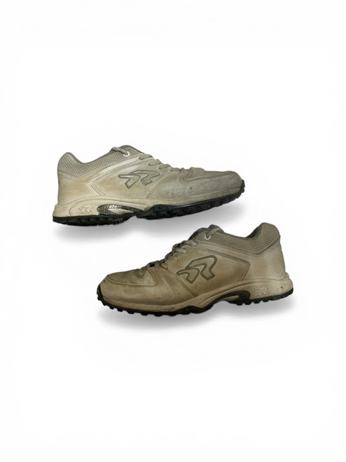 Vist Large View of Product Image Which is Used Ringor TURF SHOE BB/SB Cleats White Senior 8.5
