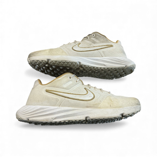 Vist Large View of Product Image Which is Used Nike TURF SHOE BB/SB Cleats White Senior 7