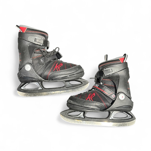 Vist Large View of Product Image Which is Used K2 SK8 HERO ICE Senior Hockey Skate Adjustable