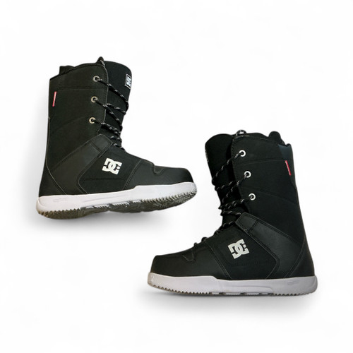 Vist Large View of Product Image Which is Used DC Shoes FOURTH Mens Snowboard Boots Black Senior 9.5