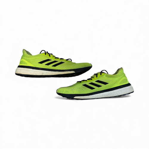 Vist Large View of Product Image Which is Used Adidas Running/X-Train Shoes M Neon Green Senior 12.5