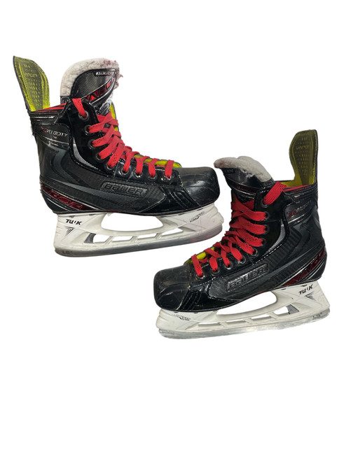 Vist Large View of Product Image Which is Used Bauer VAPOP X VELOCITY Junior Hockey Skate Junior 03