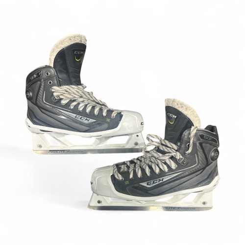 Used CCM RIBCORE 50K Senior Goalie Skate Senior 11 11873-S000220324 Vist Large View of Product Image Which is Used CCM RIBCORE 50K Senior Goalie Skate Senior 11