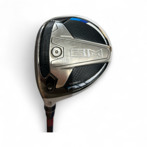 Vist Large View of Product Image Which is Used Taylormade SIM TI Mens Fairway Wood LH 3 Wood