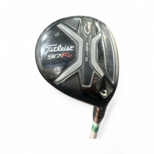 Vist Large View of Product Image Which is Used Titleist 917 F2 Mens Fairway Wood RH 3 Wood