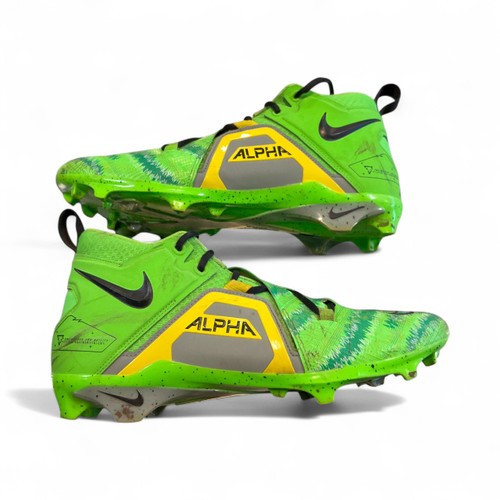 Vist Large View of Product Image Which is Used Nike Adult FB Cleats Neon Orange Senior 14