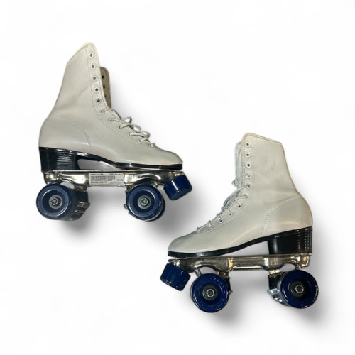 Vist Large View of Product Image Which is Used Junior Roller Quad Skates White Junior 05