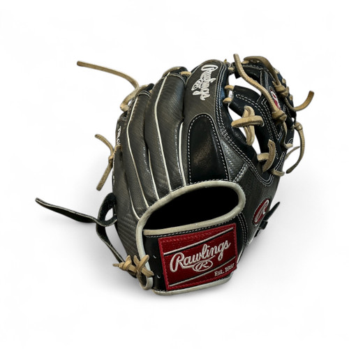 Vist Large View of Product Image Which is Used Rawlings HEART OF THE HIDE BB/SB Glove RH Throw Grey 11 1/2"