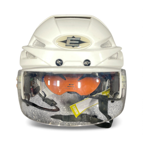 Vist Large View of Product Image Which is Used Easton STEALTH S17 Helmet Half Visor Combo White MD