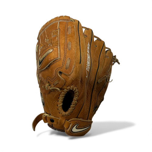 Vist Large View of Product Image Which is Used Nike SDR1200 BB/SB Glove LH Throw Orange 12"