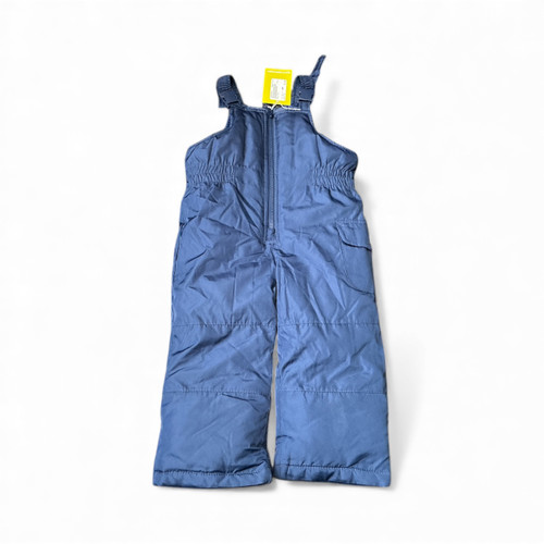 Vist Large View of Product Image Which is Used Snow Bibs Navy Blue Youth