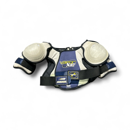 Vist Large View of Product Image Which is Used Bauer VAPOR Youth Shoulder Pads LG
