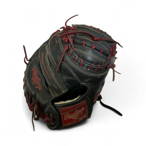 Vist Large View of Product Image Which is Used Rawlings PROSCM33B BB/SB Catchers RH Throw Black 33"
