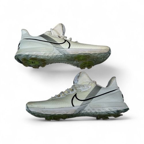 Vist Large View of Product Image Which is Used Nike FLYKNIT AIR ZOOM Mens Golf Shoes White Senior 12