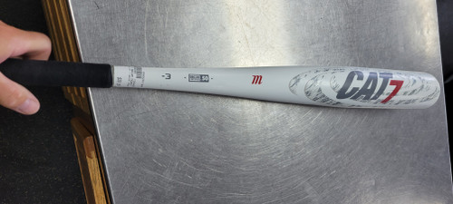 Vist Large View of Product Image Which is Used Marucci CAT 7 BBCOR MCBC7 BB/SB High School -3 Bat 32"