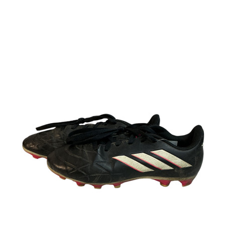 Vist Large View of Product Image Which is Used Adidas Soccer Cleats Black Junior 02