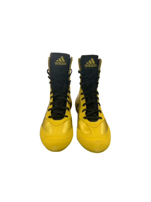 Vist Large View of Product Image Which is Used Adidas Boxing Shoes Gold Senior 10.5