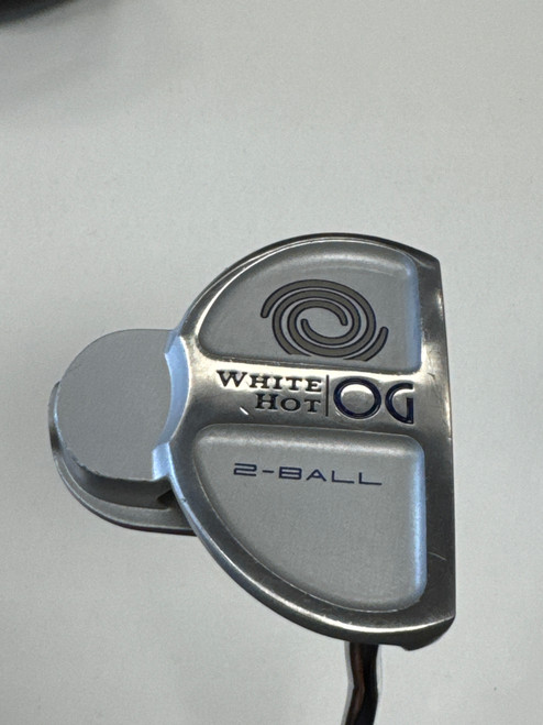 Vist Large View of Product Image Which is Used Odyssey WHITE HOT OG 2 BALL PUTTER Mens Putter RH