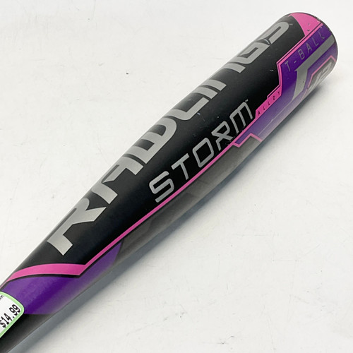 Used Rawlings STORM BB/SB T-Ball Bat 25" 11805-S000068525 Vist Large View of Product Image Which is Used Rawlings STORM BB/SB T-Ball Bat 25"