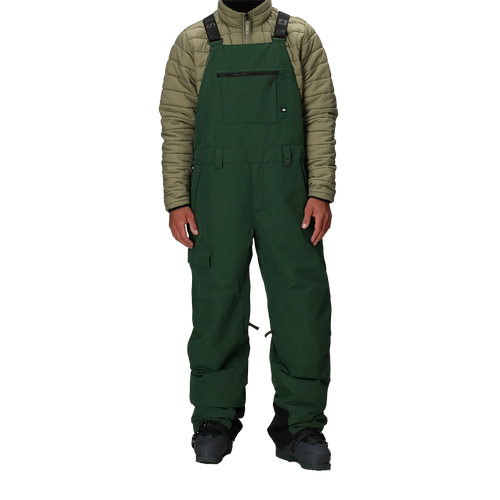 Vist Large View of Product Image Which is New 686 Hot Lap Insulated 2026 Men's Bib- Moss Green LG
