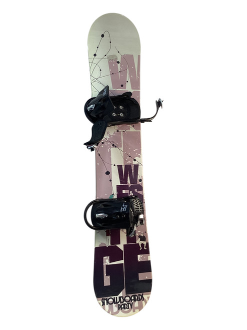 Vist Large View of Product Image Which is Used WESTIGE PARTY Womens Board/Bindings Purple 152 cm