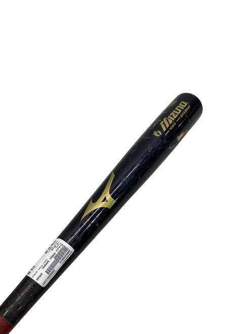 Vist Large View of Product Image Which is Used Mizuno MZB62 BAMBOO BB/SB Wood Bat Black 33"