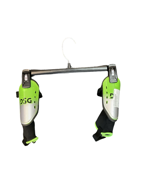 Vist Large View of Product Image Which is Used Soccer Shin Guards Youth Green SM