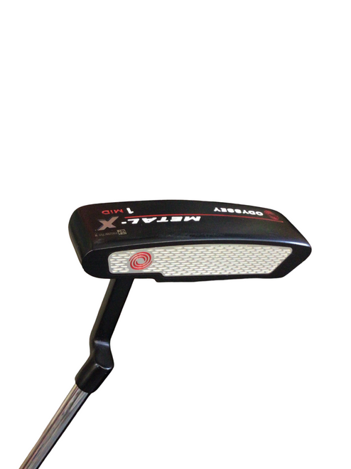 Vist Large View of Product Image Which is Used Odyssey METAL X 1 MID Mens Putter RH