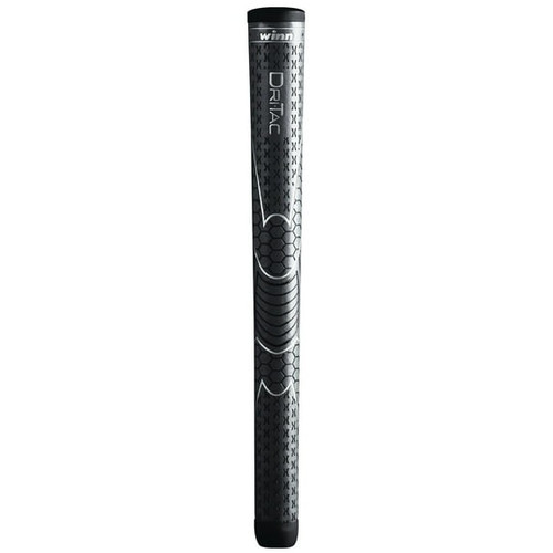 Vist Large View of Product Image Which is New Winn Dri-Tac Oversize Dark Gray Golf Grip