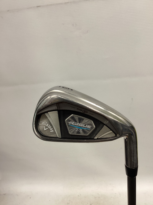 Vist Large View of Product Image Which is Used Callaway ROGUE X Mens Individual Iron RH 6 Iron