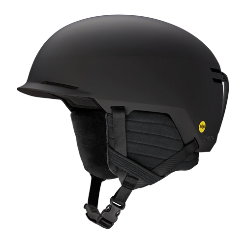 Vist Large View of Product Image Which is New Smith Scout MIPS 2026 Snow Helmet Matte Black- LG