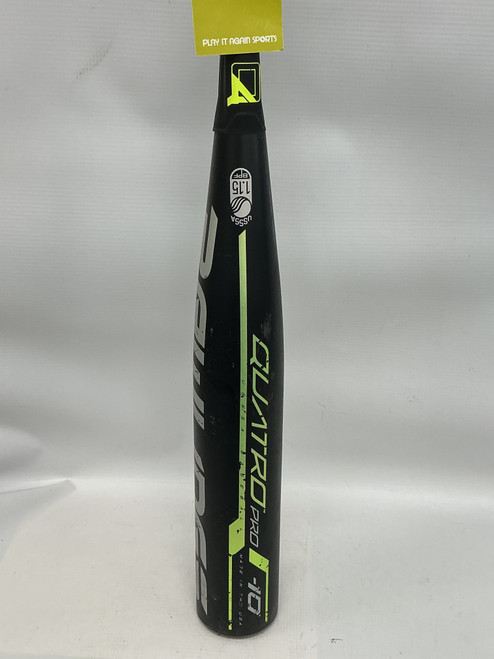 Vist Large View of Product Image Which is Used Rawlings QUATRO PRO BB/SB Fastpitch Bat 31"