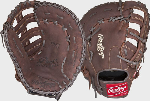 Vist Large View of Product Image Which is New Rawlings Player Preferred 12 1/2" Baseball First Base Mitt PFBDCT 