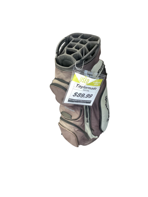 Vist Large View of Product Image Which is Used Taylormade SUPREME 14 WAY CART BAG Mens Cart Bag Black