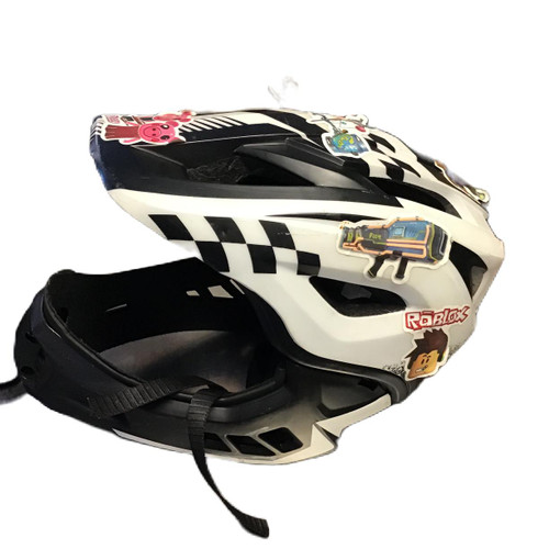 Vist Large View of Product Image Which is Used Bike Helmet White One Size