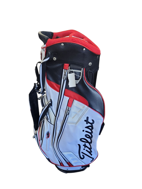Vist Large View of Product Image Which is Used Titleist CART BAG Mens Cart Bag White