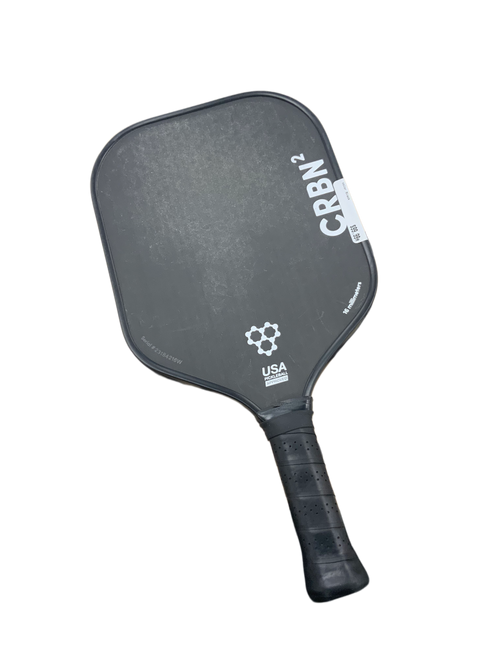 Vist Large View of Product Image Which is Used CRBN 2X Pickleball Racquet Black