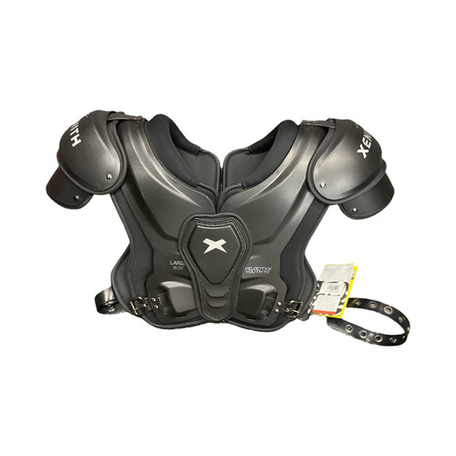 Vist Large View of Product Image Which is Xenith VELOCITY 2 FB Shoulder Pads Black LG