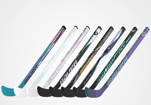 Vist Large View of Product Image Which is VAPOR FLYLITE – Quinn Hughes
PROTO 2 – Marie-Philip Poulin
PROTO 2 White – Caroline Harvey
NEXUS TRACER – David Pastrnak
PULSE
TWITCH Ocean Drive
BAUER Chameleon Chrome
BAUER Glow in the Dark