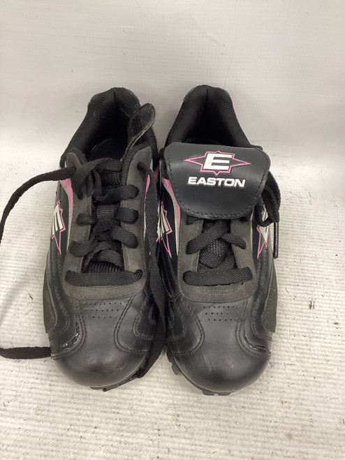 Vist Large View of Product Image Which is Used Easton SB CLEAT BB/SB Cleats Black Junior 03.5
