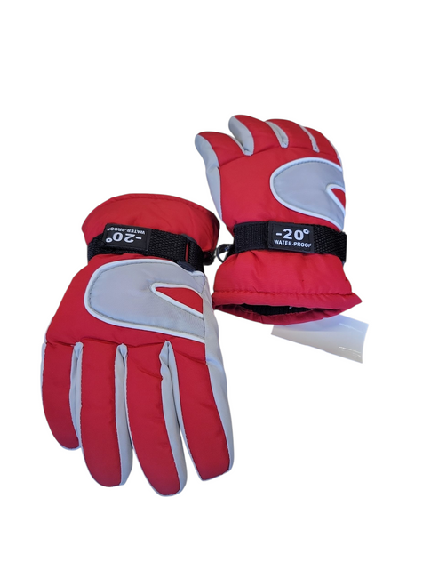 Vist Large View of Product Image Which is Used Outerwear Boys Gloves Red Youth