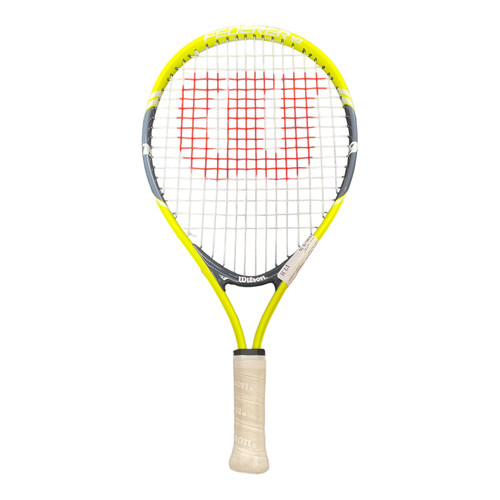 Vist Large View of Product Image Which is Used Head Racquet FEDERER Junior Tennis Racquet Yellow 19"