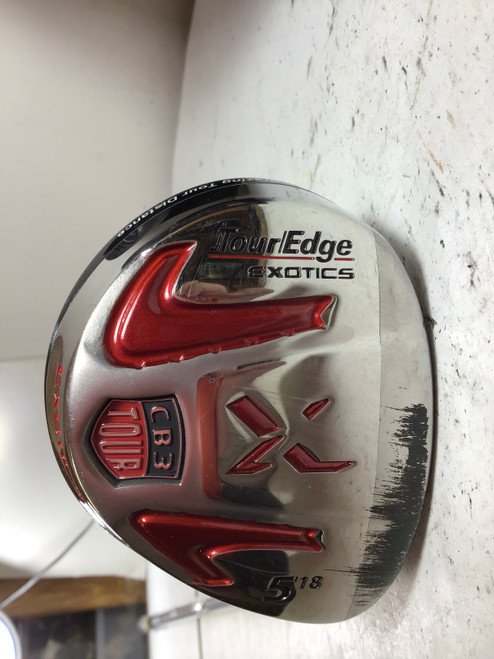 Vist Large View of Product Image Which is Used Tour Edge EXOTICS CB3 Mens Fairway Wood RH 5 Wood