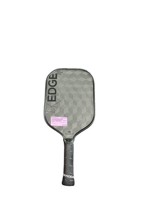 Vist Large View of Product Image Which is Used Diadem EDGE 18K Pickleball Racquet Black