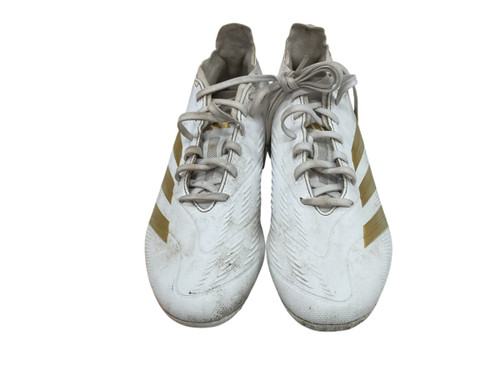 Vist Large View of Product Image Which is USED Adidas Soccer Cleats White Senior 7