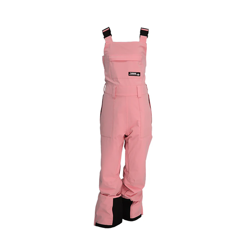 Vist Large View of Product Image Which is New Turbine Longtrail 2026 Snow Bibs Dusty Pink- Women's SM