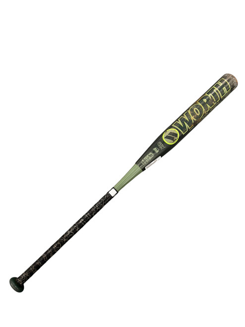 Vist Large View of Product Image Which is Used Worth KRECHER XL ENDLOAD 2022 BB/SB Slowpitch Bat 34"