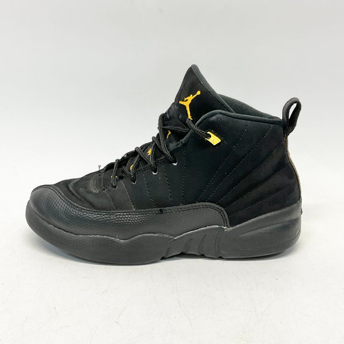Vist Large View of Product Image Which is Used Jordan 12 RETRO BLACK TAXI Basketball Shoes Y Black Junior 02.5