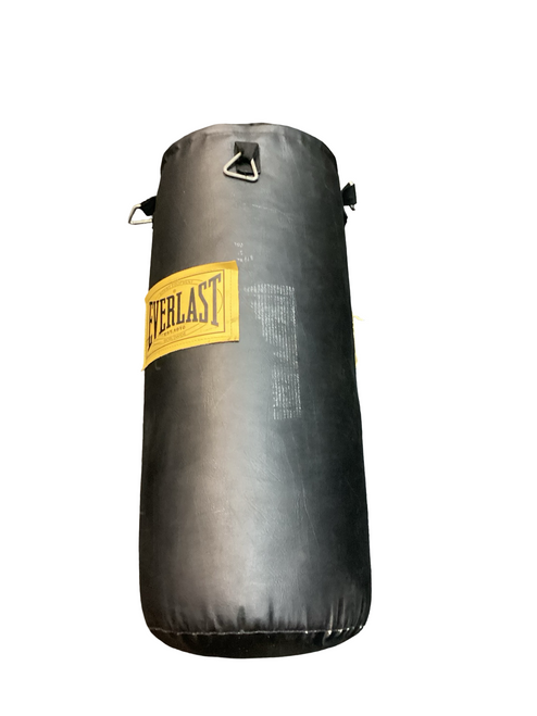 Vist Large View of Product Image Which is Used Everlast 40 LB Boxing Heavy Bag Black 40 lb