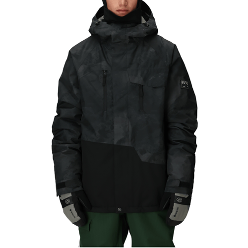 Vist Large View of Product Image Which is New 686 Geo Insulated 2026 Men's Winter Jacket- Black Hemisphere XL